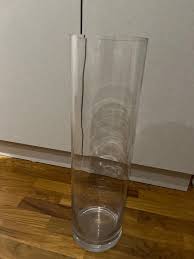 Clear Cylinder Glass Vase Furniture