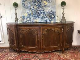 Antique French Buffet Rounded Corner