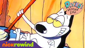Spunky and the Mop | Rocko's Modern Life | NickRewind - YouTube