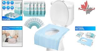 50 Pack Toilet Seat Covers Disposable