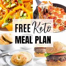 free 7 day keto meal plan for beginners