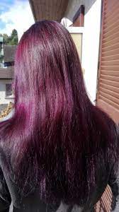 Des cheveux violet/prune - Coloration La riché directions ~