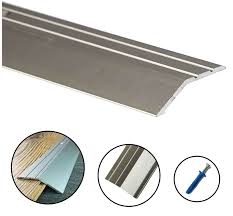 anodised aluminium door floor bar edge