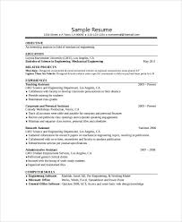 Mechanical engineering internship resume template    Resume in    
