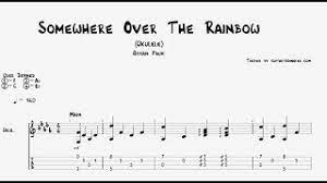 Small when you're having an intimate setting, large when you've got more company. Pdf Guitar Tabs And Guitar Pro Tabs Somewhere Over The Rainbow Ukulele Tab Fingerstyle