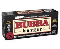 Are BUBBA burgers 100% beef?