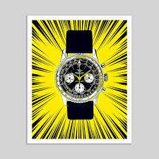 Tc22 Breitling Navitimer Watch Wall Art