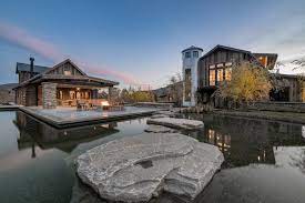 this sprawling sun valley compound has