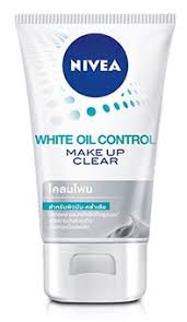 ร ว วส นค า nivea white oil control make up