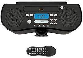 You can pick any radio you want. Amazon Com Memcorp Under Cabinet Cd Clock Radio Home Audio Theater