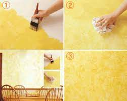 techniques of how to paint walls part