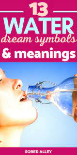 dream about drinking water meaning and