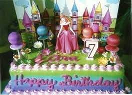For kid parties, especially, it is nice to place gumdrops or other edible decorations at even intervals all over the cake. Birthday Cakes