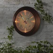 24 Outdoor Lighted Atomic Clock