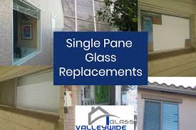 Single Pane Window Glass Replacement