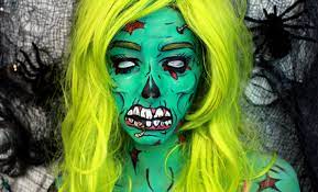 halloween makeup pop art zombie makeup