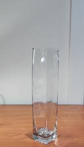 Clear Glass Vase Hand