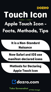apple touch icon for tips