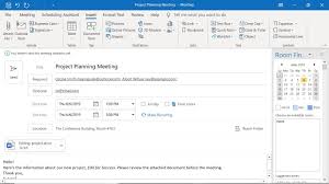 how to schedule a meeting in outlook