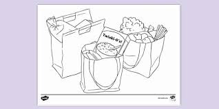 I wanted to design a shopping bag that has a second purpose, so this design for a toy store bag doubles as a coloring page. Free Shopping Bag Colouring Sheet Colouring Sheets