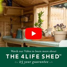 Forest 4life 8 X 6 Apex Wooden Shed