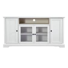 U Can 59 8 In White Tv Stand With 2