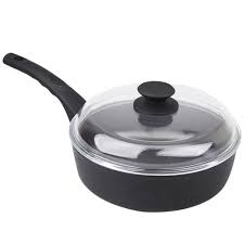 Non Stick Deep Fry Pan With Glass Lid