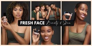 fresh face beauty skin