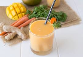 mango carrot ginger smoothie