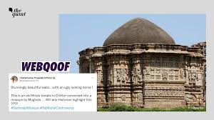 Fact-Check: Photo Shows Sringar Chauri Temple In Chittor, Rajasthan And Not  a Mosque