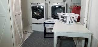 The Basement Laundry Room Renovation