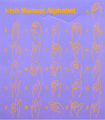 Irish Sign Language Alphabet Irish Deaf Com