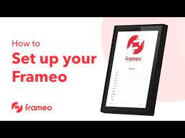 frameo how to set up your frameo
