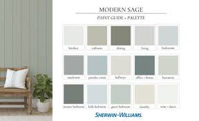 Paint Palette Sherwin Williams Staging
