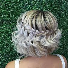 Your hair type can also dictate how well this hairstyle lasts throughout the night of your event. 50 Incredibly Cute Hairstyles For Every Occasion Stayglam Braids For Short Hair Short Wavy Hair Hair Styles