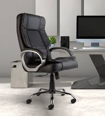 Watson Boss Chair In Black Colour