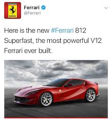 So after all this speculation, the f12 successor is not called the f12m but rather the ferrari 812 superfast. The 812 Superfast Ferrari Have Announced Their F12 Replacement