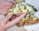 chicken and spinach dip pizza