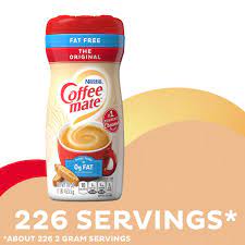 fat free powdered coffee creamer