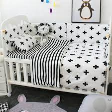 3pcs baby bedding set cotton crib sets