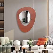 Large Asymmetrical Wall Mirror Decor