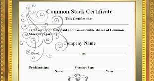 Free Stock Photos Common Stock Certificate Template Graphics And