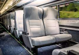 amtrak shows off new seats at roanoke