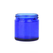 Blue Glass Jar 60ml Beautiful