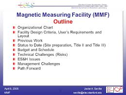Javier A Sevilla April 5 Magnetic Measuring Facility Mmf