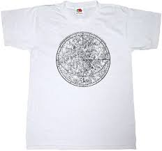 Vintage Astronomy Chart T Shirt 100 Cotton Astrology Cosmos Star Sky T Shirt Classic Quality High T Shirt Best T Shirt Online Buy Funky T Shirts