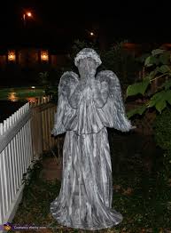 homemade weeping angel costume