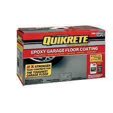 quikrete light gray concrete and garage