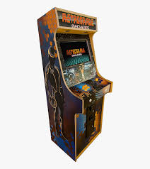 retro arcade cabinet artwork hd png