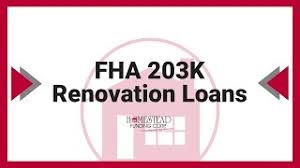 fha 203k renovation homestead funding